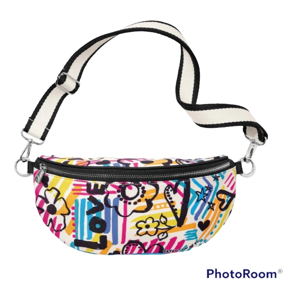 Brighton Graffiti Love Belt Bag